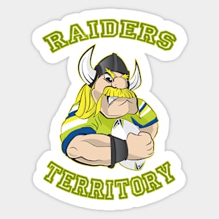 Canberra Raiders - RAIDERS TERRITORY Sticker